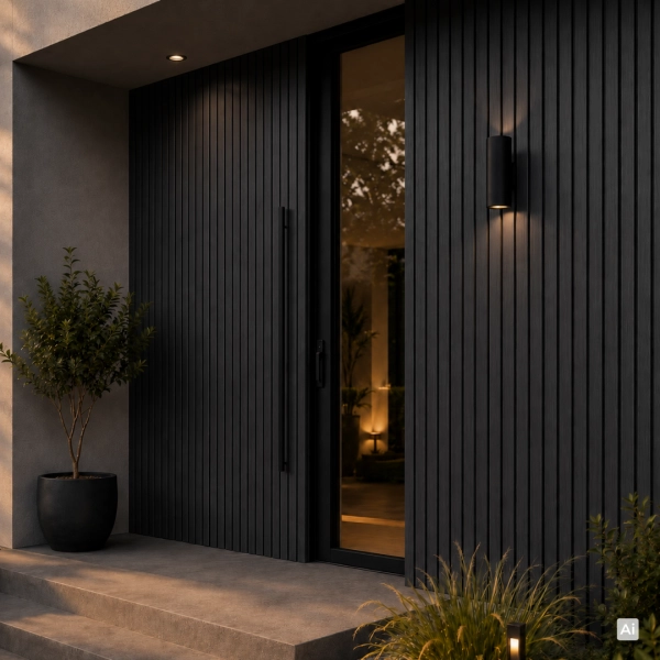 Panel elewacyjny Nordeck Linea 290 x 21,9 cm | Charcoal
